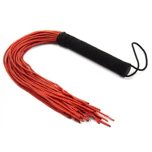 Мягкая плеть красно-черная