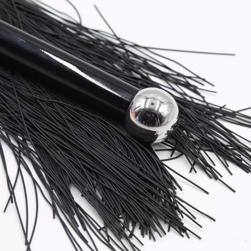 Чёрная силиконовая плеть 40 см