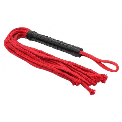Красно-черная плеть из нейлона