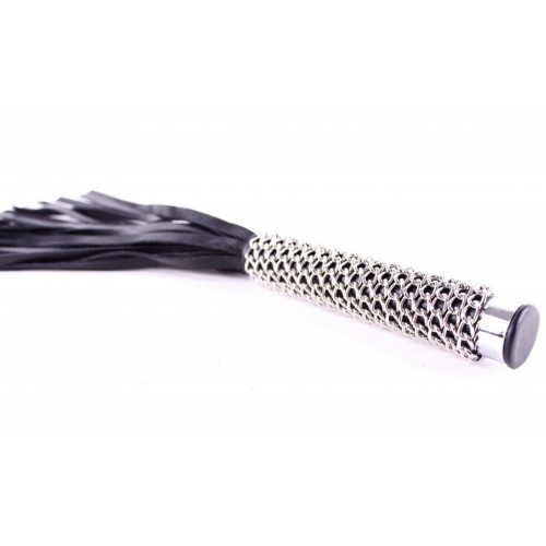 Плеть из натуральной кожи Metallic Charm