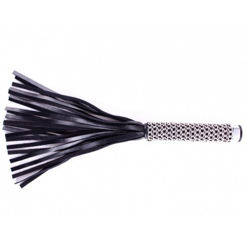 Плеть из натуральной кожи Metallic Charm