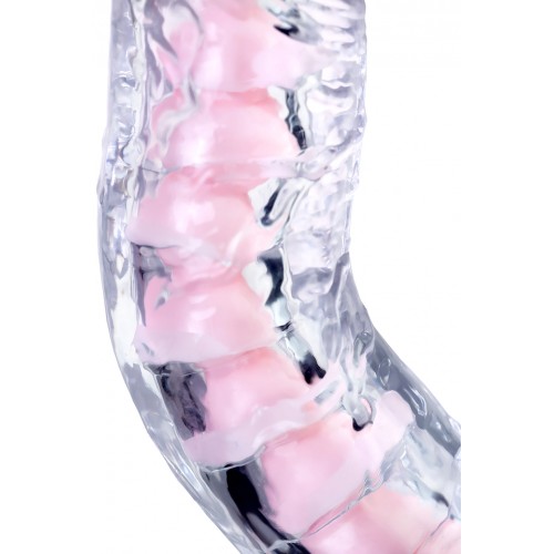 Гибкий фаллоимитатор A-Toys Parret, прозрачный, 18 см