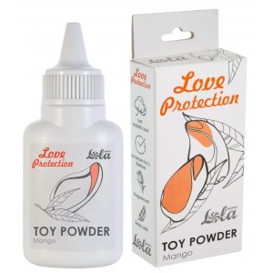 Пудра для игрушек Love Protection с ароматом манго 30 гр