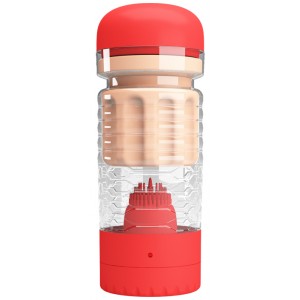 Мульти-скоростной мастурбатор-вагина в колбе Theresa (иной угол)