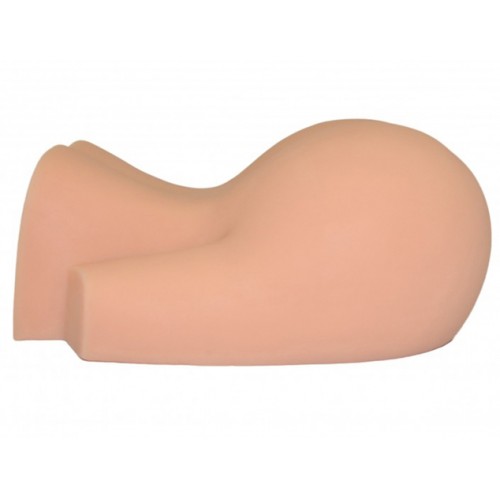 Мастурбатор реалистичный вагина+анус, XISE, TPR, телесный, 49,5 см