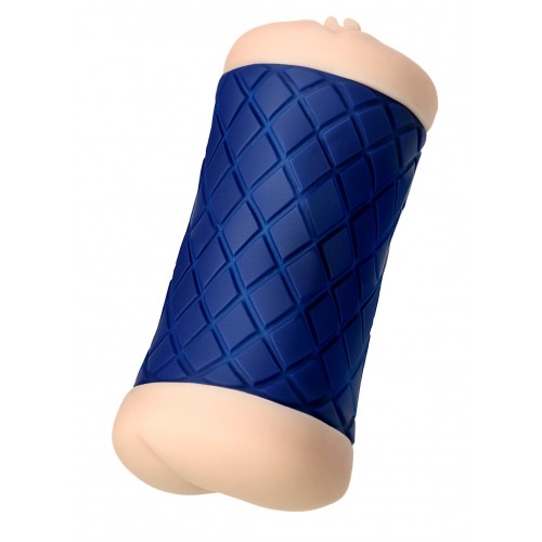 Мастурбатор двусторонний JOS LULU, TPR, телесный, 14,5 см