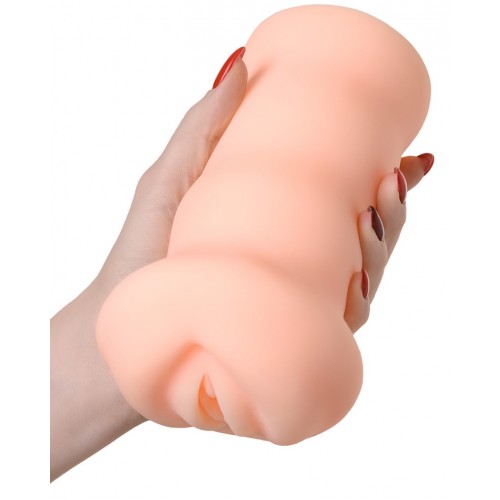 Реалистичный мастурбатор с перезаряжаемой вибропулей Kokos Three Sisters Virgin
