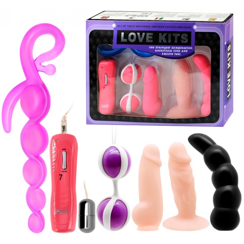 Любовный набор Love Kits из 6 предметов