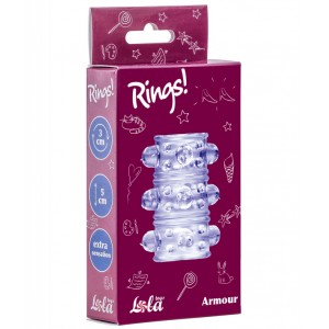 Насадка на пенис Rings Armour purple