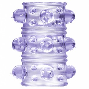 Насадка на пенис Rings Armour purple (иной угол)