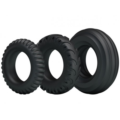 Набор из трех разных эрекционных колец Ring