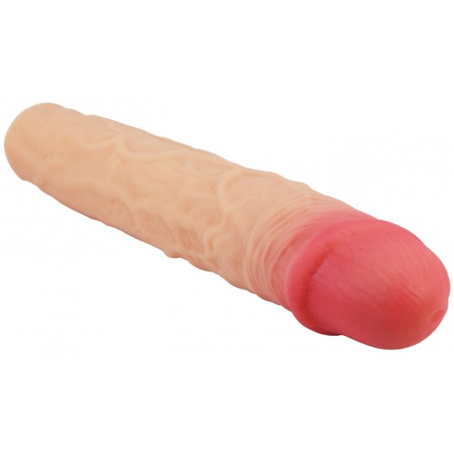 Удлиняющая насадка Pretty Love Derek телесная + 7,6 см