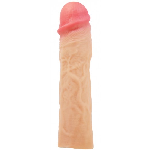Удлиняющая насадка Pretty Love Derek телесная + 7,6 см
