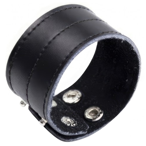 Утяжка на пенис кожаная