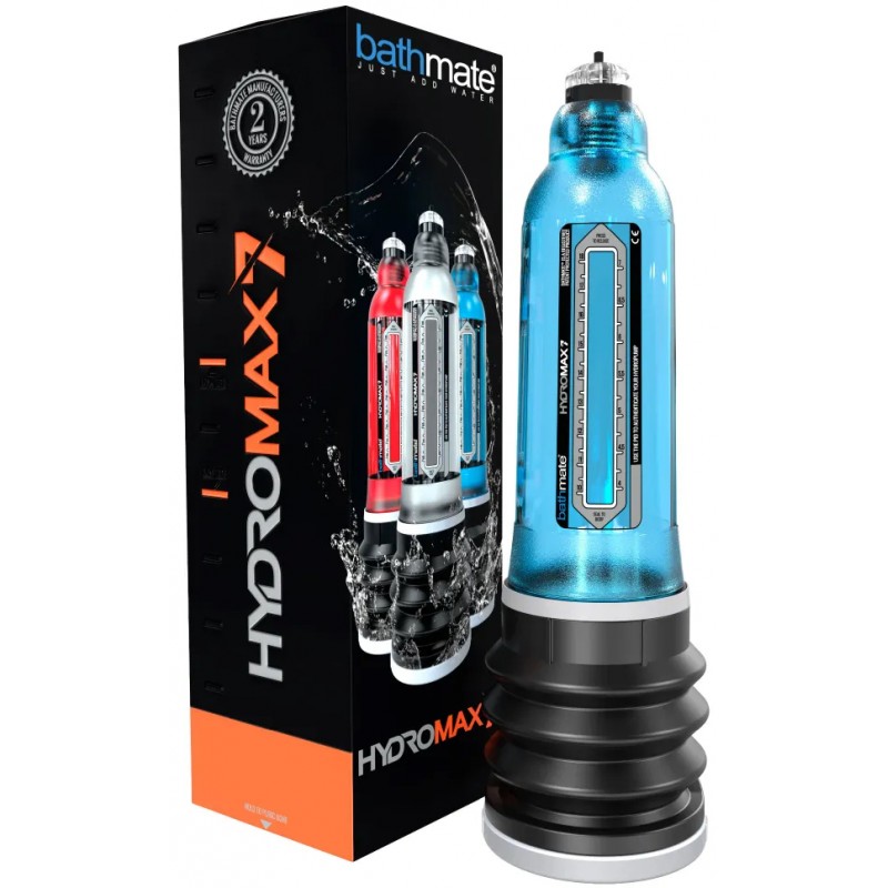 Гидропомпа Bathmate HydroMAX7 (Hydromax X30) синяя Original