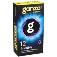 Презервативы Ganzo №12 Invisible супертонкие с обильной смазкой