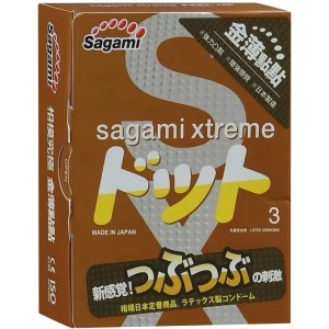 Презервативы усиливающие ощущения Sagami Xtreme Feel Up 3 шт