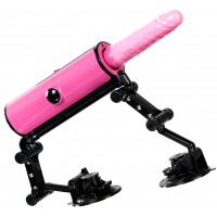 Секс-машина Pink-Punk, MotorLovers, ABS, розовый, 36 см