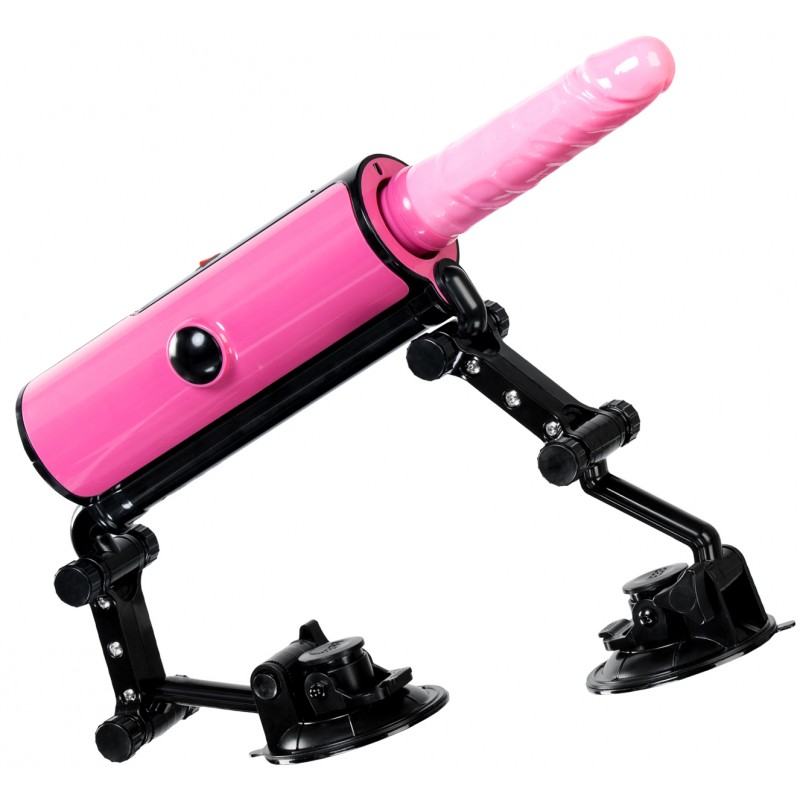 Секс-машина Pink-Punk, MotorLovers, ABS, розовый, 36 см