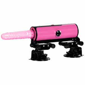 Секс-машина Pink-Punk, MotorLovers, ABS, розовый, 36 см (иной угол)