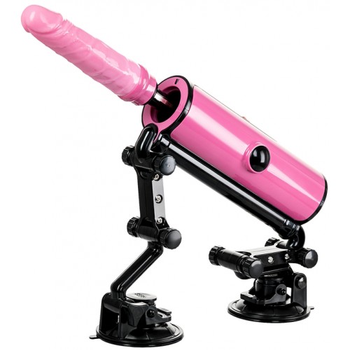 Секс-машина Pink-Punk, MotorLovers, ABS, розовый, 36 см