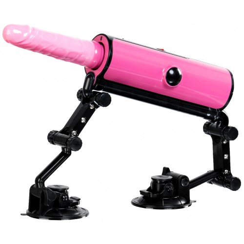 Секс-машина Pink-Punk, MotorLovers, ABS, розовый, 36 см