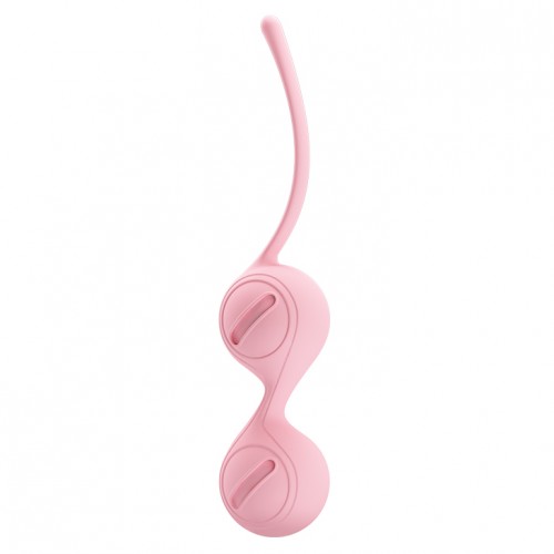 Вагинальные шарики со смещённым центром тяжести Pretty Love Kegel Tighten Up I, розовые