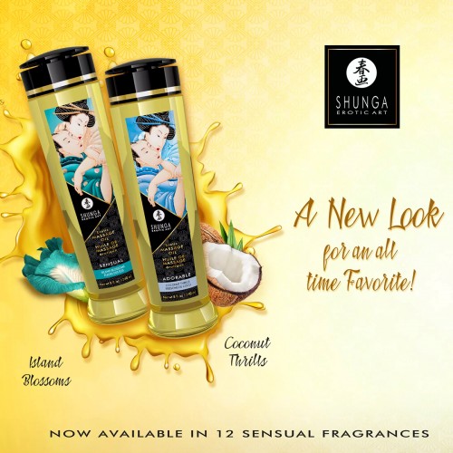 Массажное масло Shunga Desire Vanilla 240 мл