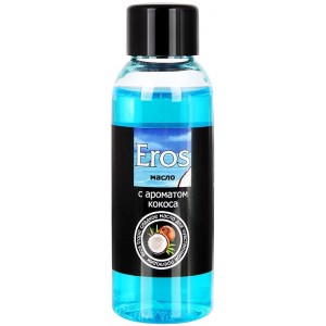 Массажное масло с ароматом кокоса Eros Exotic 50 мл (иной угол)