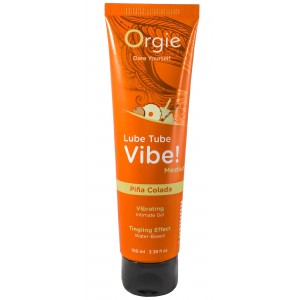 Интимный гель ORGIE Lube Tube Vibe! - Piña Colada, водная основа, с вибрационным эффектом 100мл