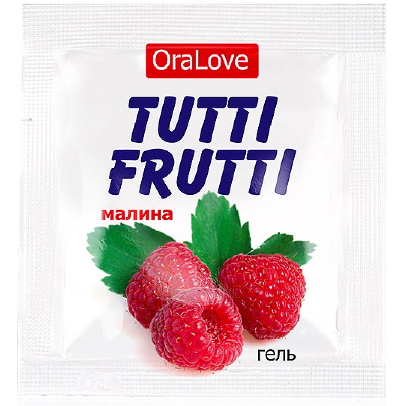 Гель TUTTI-FRUTTI МАЛИНА 4 г.