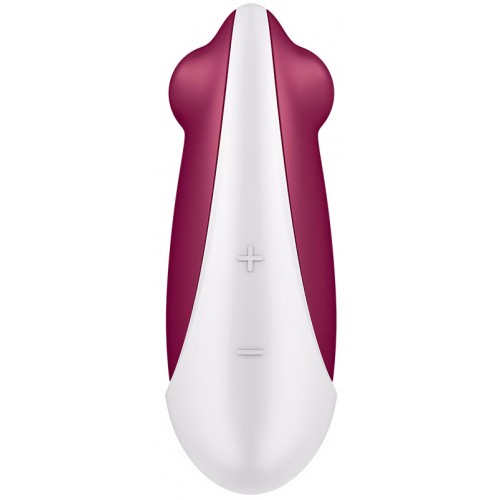 Клиторальный вибромассажер с толчковым стимулятором Satisfyer Spot On 3 красный