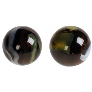 Стеклянные вагинальные шарики Sitabella Massage Balls Colorfil Glass (иной угол)