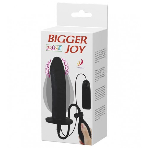 Вибратор расширяющийся с грушей Bigger Joy