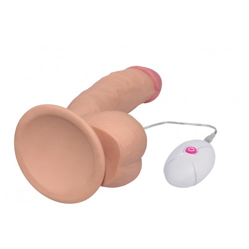 Вибратор реалистик с выносным пультом управленияй The Ultra Soft Dude