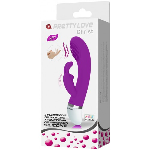 Многофункциональный вибратор Pretty Love Christ