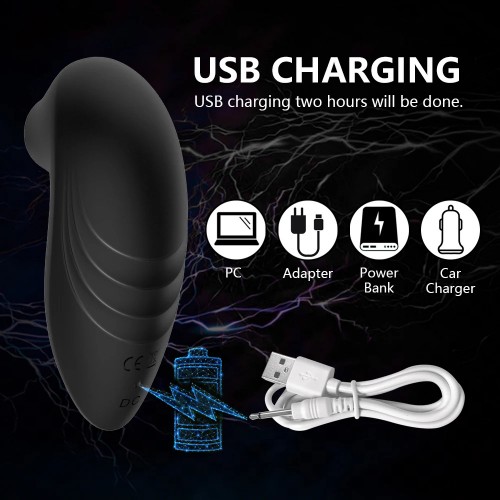 Перезаряжаемый вакуумно-волновой стимулятор клитора Secwell Mesdames Sucker