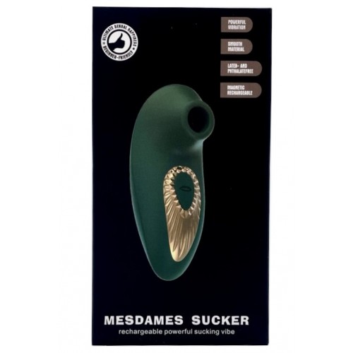 Перезаряжаемый вакуумно-волновой стимулятор клитора Secwell Mesdames Sucker