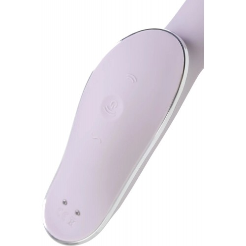 DEMO Вакуумный вибростимулятор для клитора и точки G Satisfyer Curvy Trinity 2 сиреневый