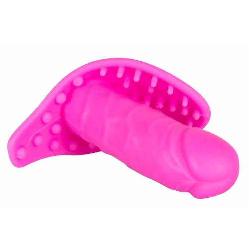 Минивибратор со стимуляцией клитора My Little Secret