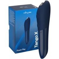 Перезаряжаемый мини-вибратор We-Vibe Tango X синий