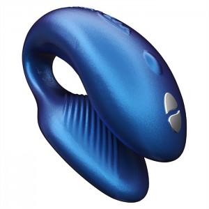 Смарт-вибратор для двоих We-Vibe Chorus синий (иной угол)