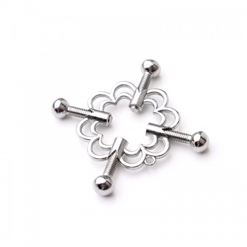 Готические зажимы для сосков на винтиках