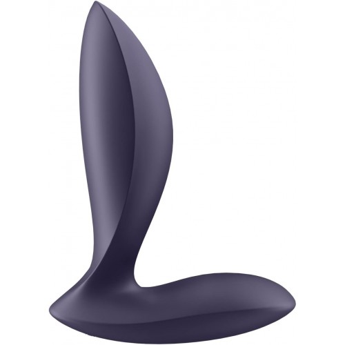 Анальный вибратор Satisfyer Power Plug, силикон, фиолетовый, 11,3 см