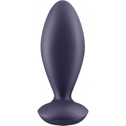 Анальный вибратор Satisfyer Power Plug, силикон, фиолетовый, 11,3 см