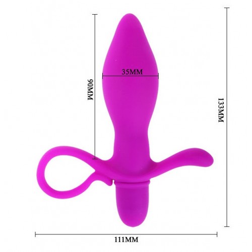 Анальный стимулятор с вибрацией Taylor