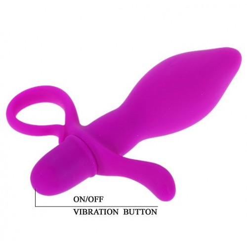 Анальный стимулятор с вибрацией Taylor