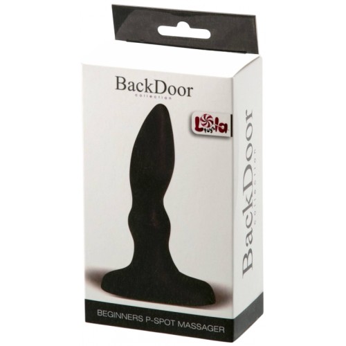 Анальная втулка с рельефом Beginners P-Spot Massager Black