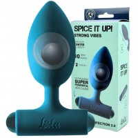 Анальная пробка с перезаряжаемой вибропулей Spice it Up Perfection