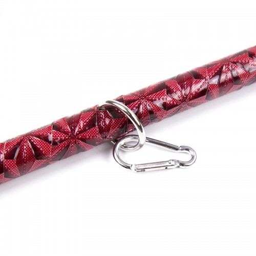 Красная распорка для рук и ног с карабинами